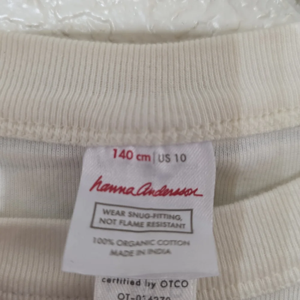 Hannah Andersson Boys Cotton Mummy Long Sleeve Shirt - Black and White